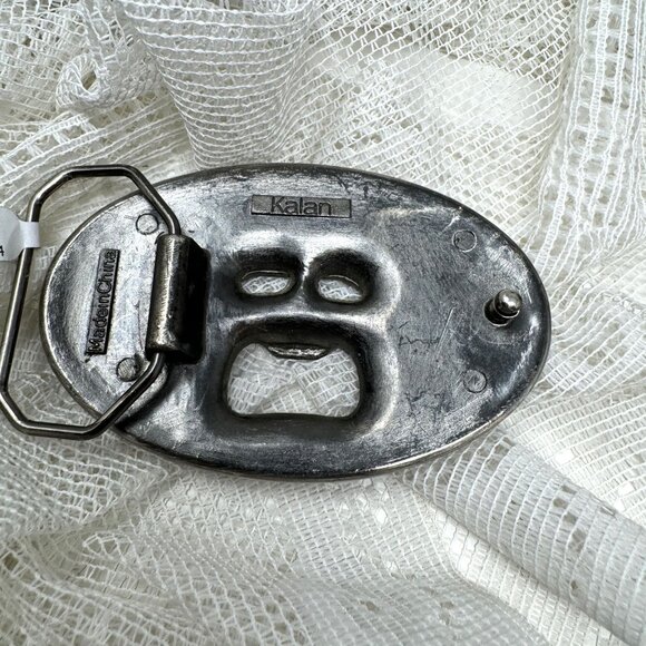 Kalan Vintage Skull & Crossbones Belt Buckle - Picture 3 of 4